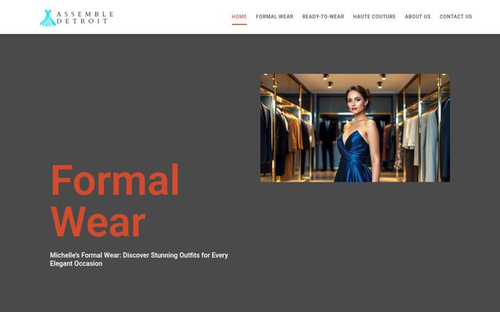 Screenshot of assembledetroit.com