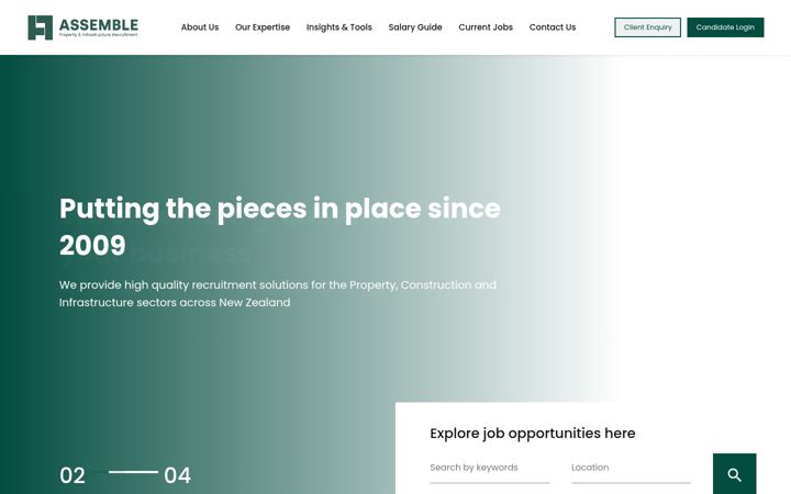 Képernyőkép: assemblerecruit.com