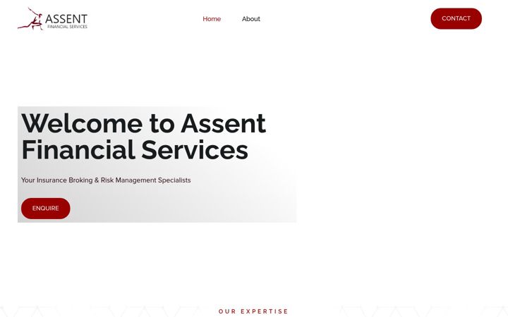Screenshot of assentfs.com.au