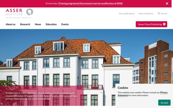 Screenshot of asser.nl