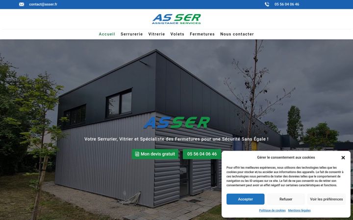 Screenshot of asser33.fr