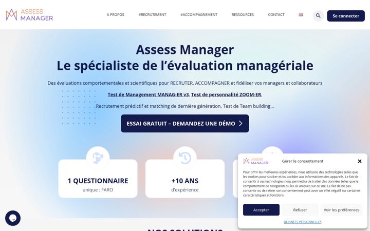 Screenshot of assess-manager.com