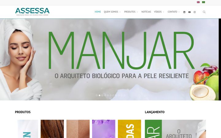 Screenshot of assessa.com.br