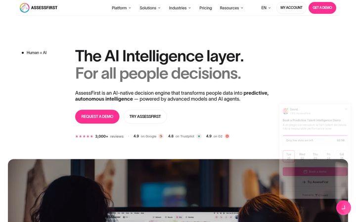 Screenshot of assessfirst.com