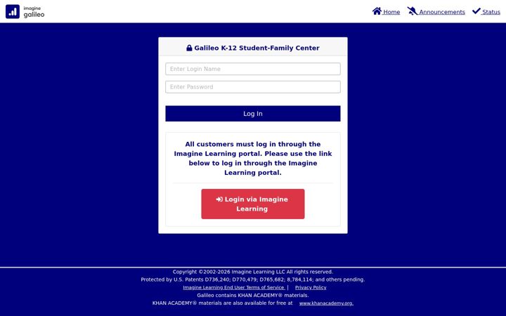 Screenshot of assessmenttechnology.com