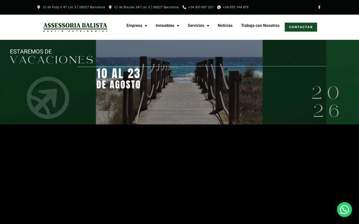 Ekrano kopija assessoriabalista.com