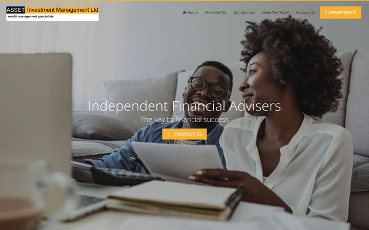 Screenshot di asset-im.co.uk