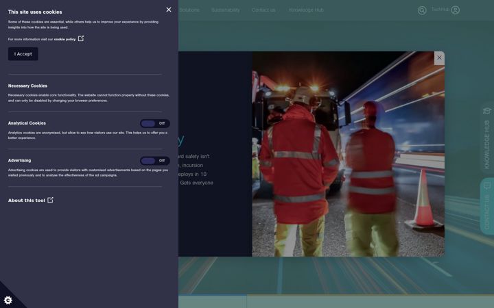 Screenshot stránky asset-vrs.co.uk
