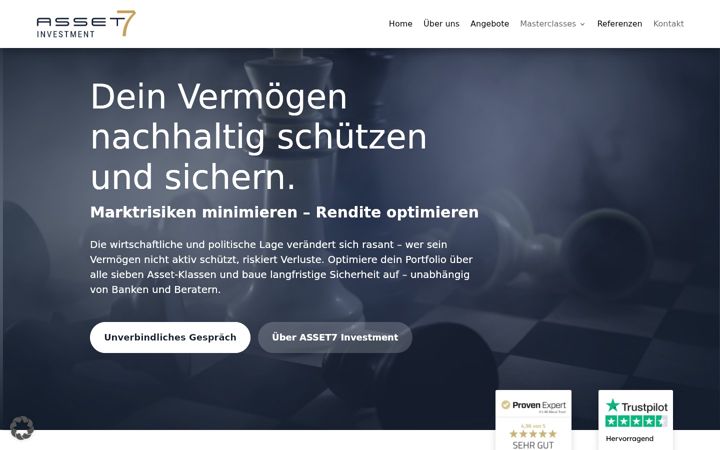 Screenshot of asset7.de