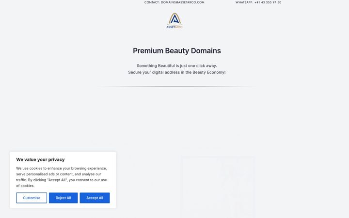 Screenshot of assetarco.com