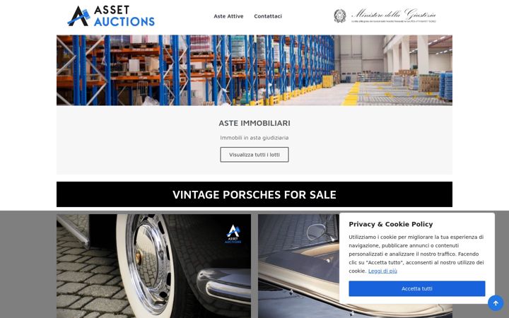 Screenshot of assetauctions.it