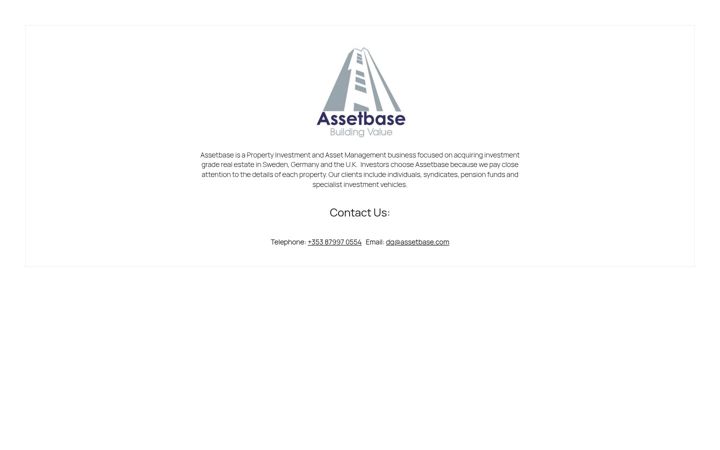 Screenshot of assetbase.com