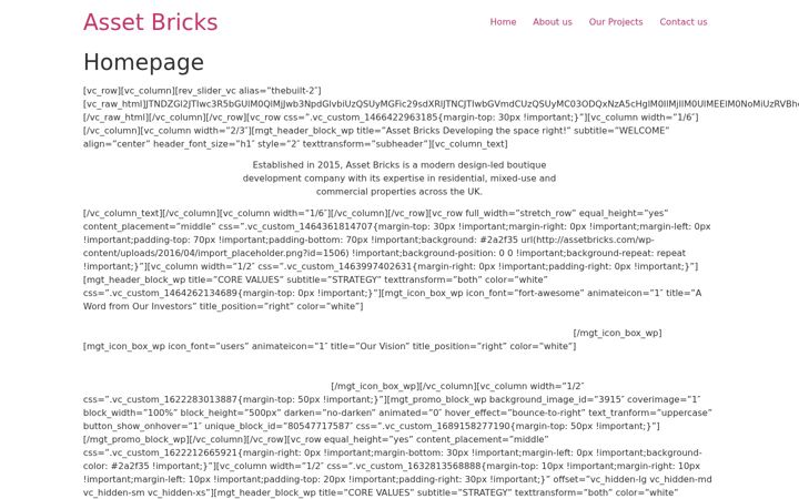 Ekrano kopija assetbricks.co.uk