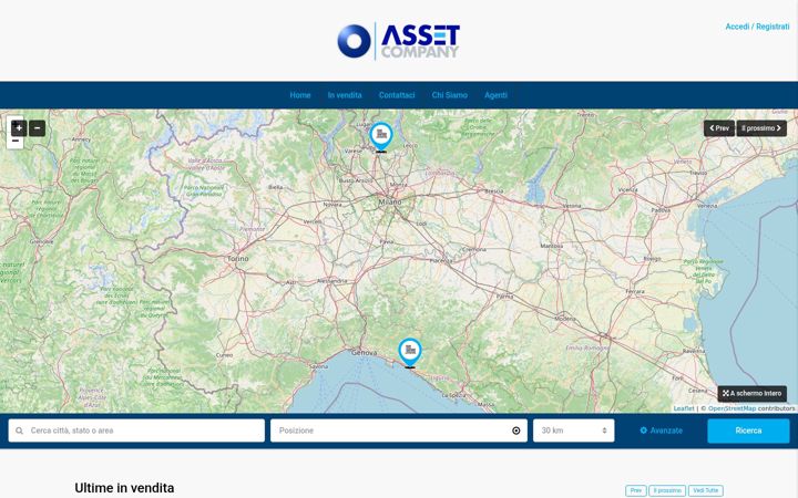 Screenshot of assetcompany.it