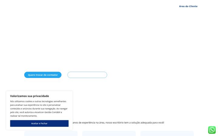 Screenshot of assetcon.com.br