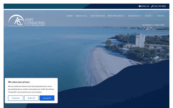 Screenshot of assetconsultingllc.com