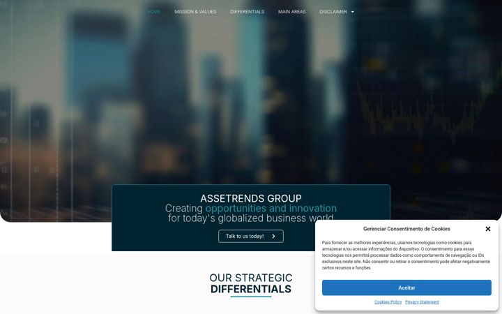 Screenshot of assetrends.com