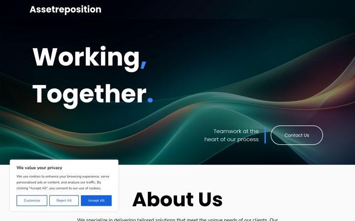 Screenshot of assetreposition.com