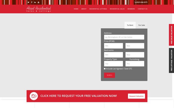 Screenshot of assetresidential.co.uk