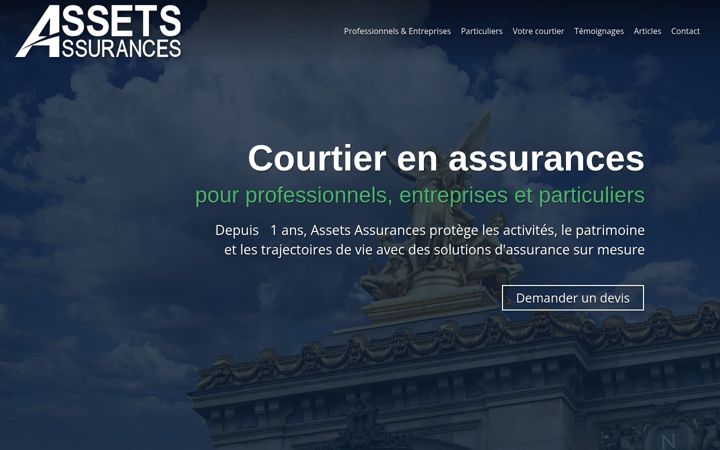 Screenshot of assets-assurances.com