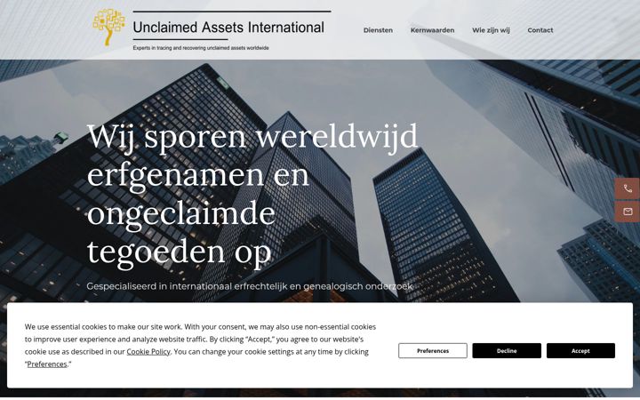 Screenshot of assetsunclaimed.com