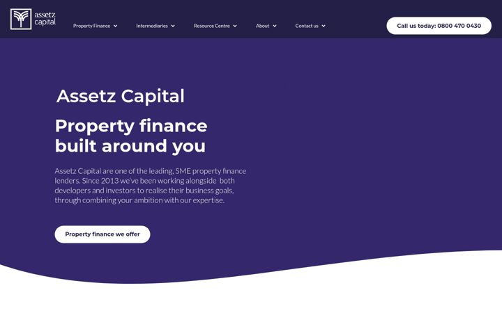 Screenshot of assetzcapital.co.uk