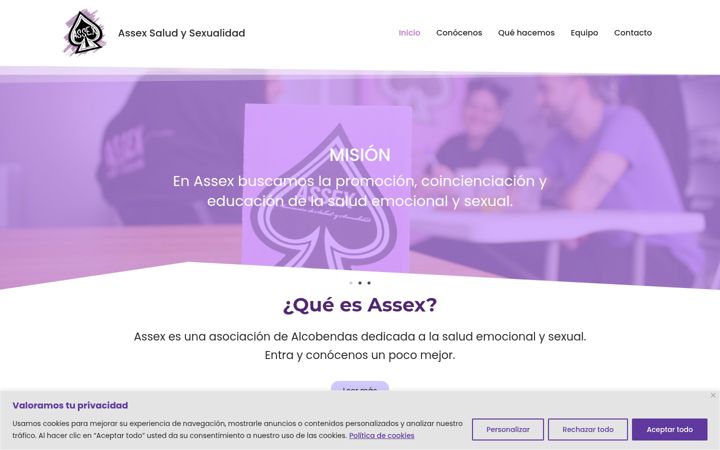 Képernyőkép: assexsaludysexualidad.com