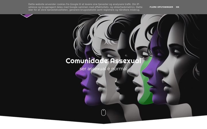 Screenshot ta' assexualidade.com.br