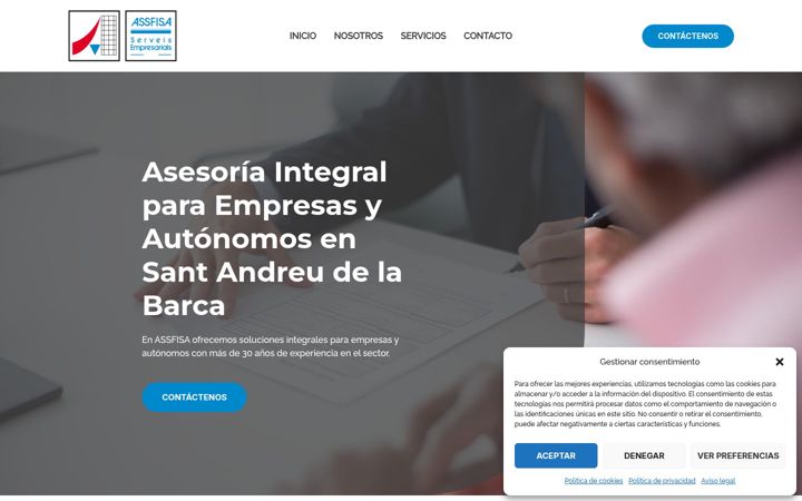 Screenshot of assfisa.com