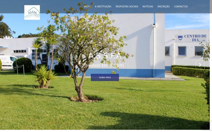 Screenshot of assfozdoarelho.com