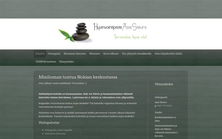 Screenshot of assi.fi