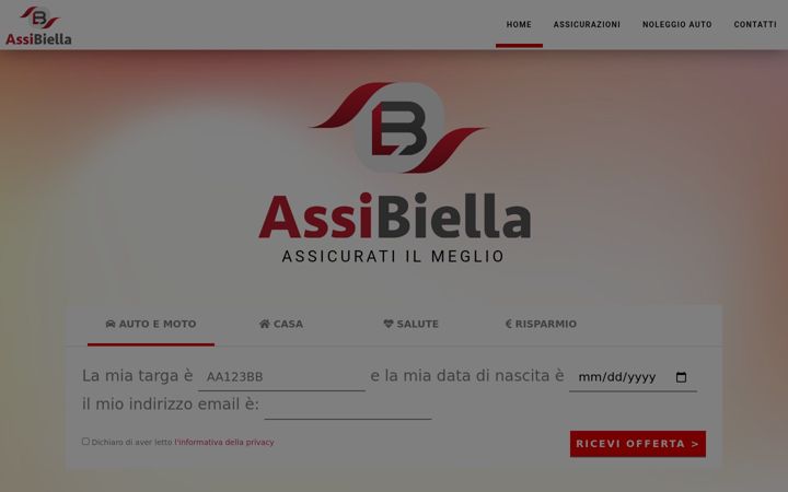 Screenshot ta' assibiella.it