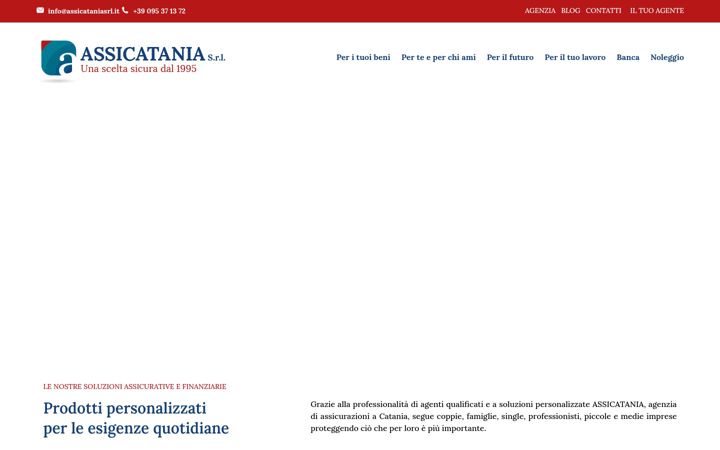 Snimka zaslona za assicataniasrl.it