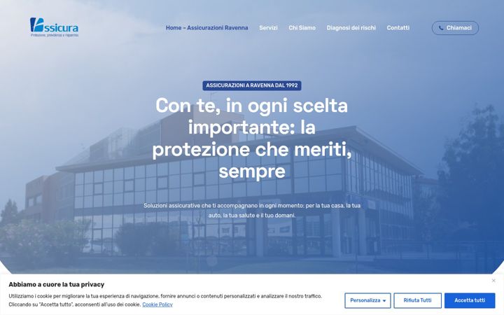 Screenshot of assicuraservizi.it
