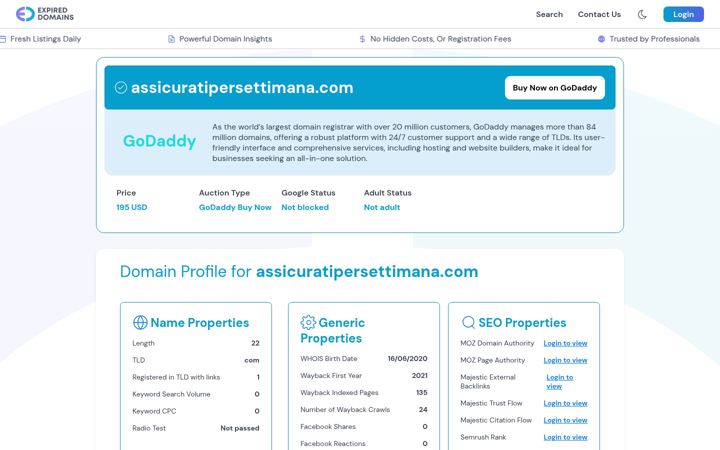 Screenshot of assicuratipersettimana.com