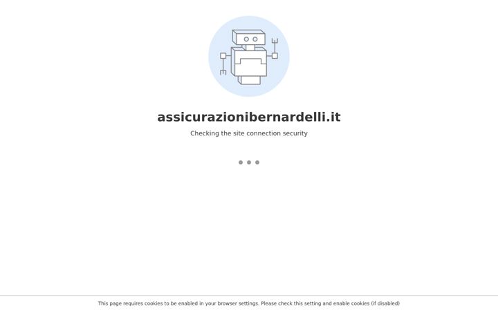 Screenshot of assicurazionibernardelli.it