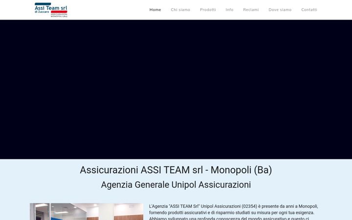 Screenshot of assicurazionimonopoli.it
