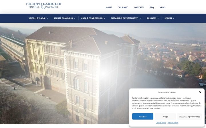 Screenshot di assicurazionirivoli.it