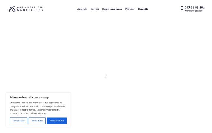 Screenshot di assicurazionisanfilippo.it