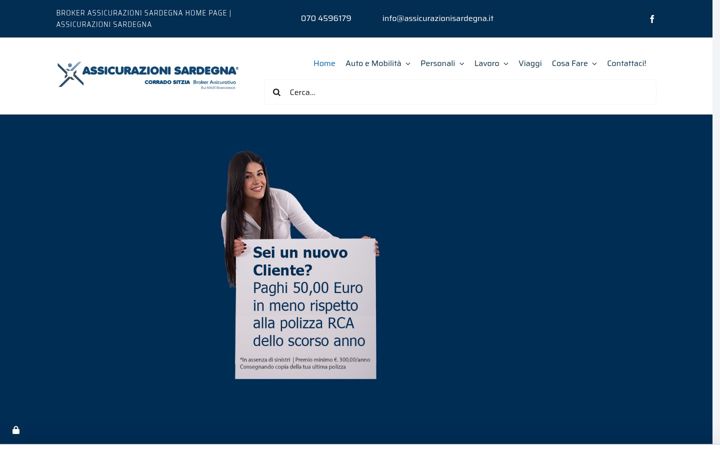 Screenshot of assicurazionisardegna.it