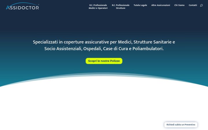Screenshot di assidoctor.it