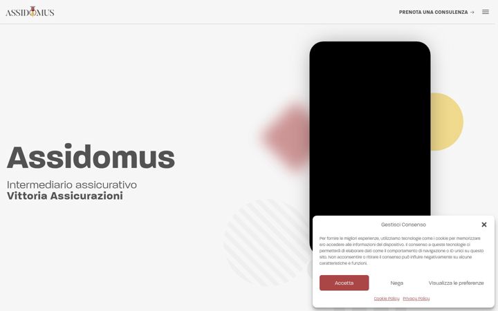 Screenshot di assidomus.it