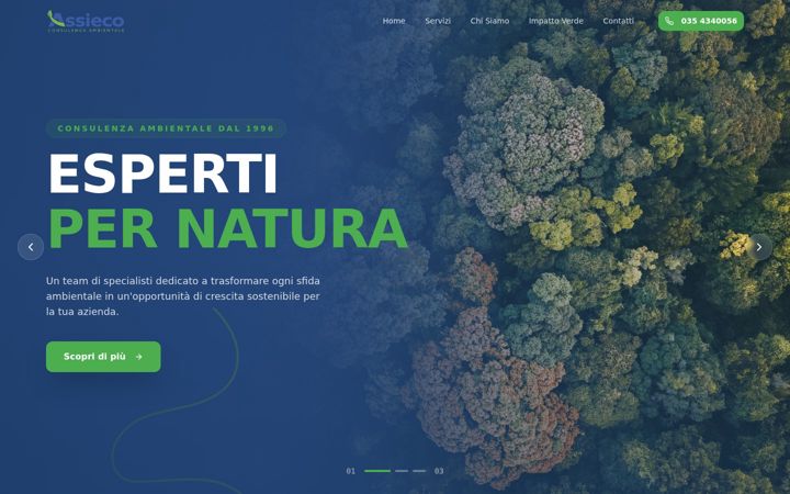 Screenshot di assieco.it