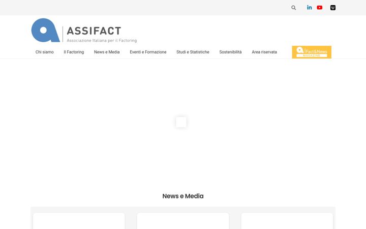 Captura de pantalla de assifact.it