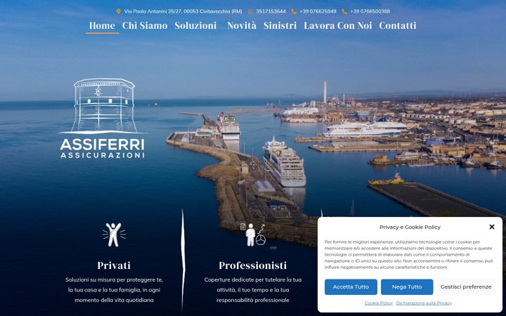 Képernyőkép: assiferri.it