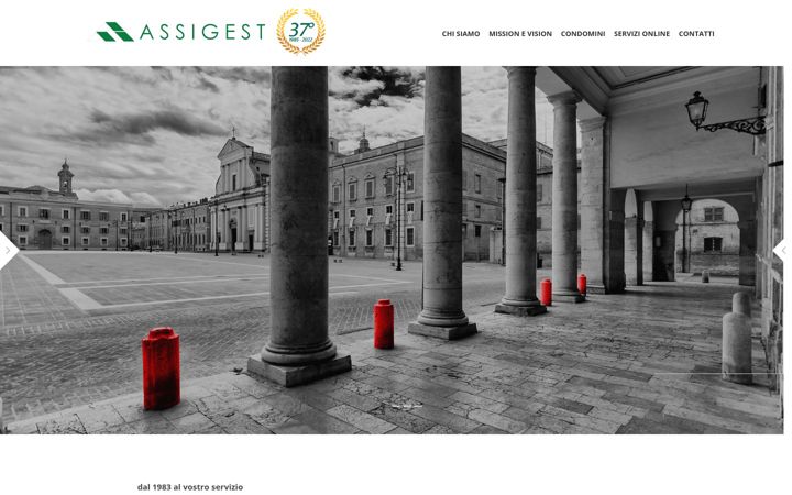 Captura de pantalla de assigestservizi.it