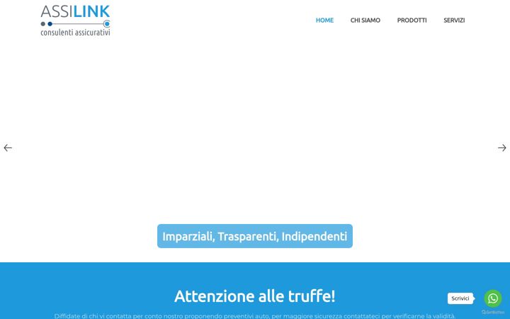 Screenshot of assilink.it