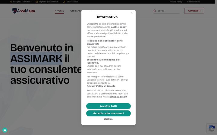 Screenshot of assimark.it