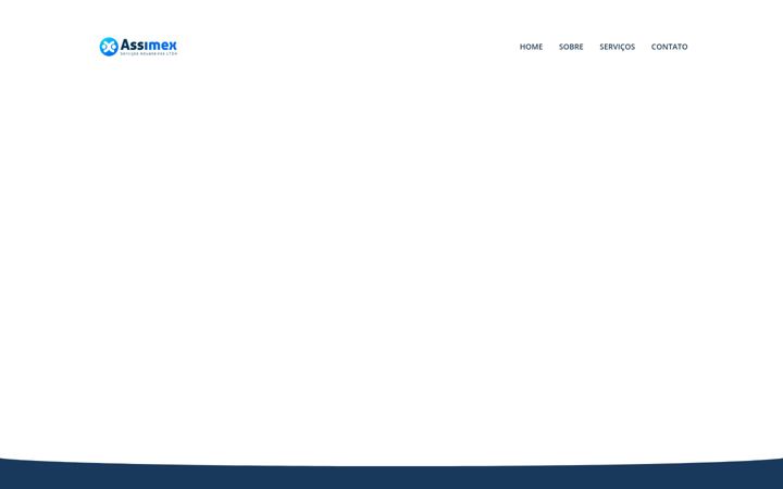 Screenshot of assimexservicos.com.br
