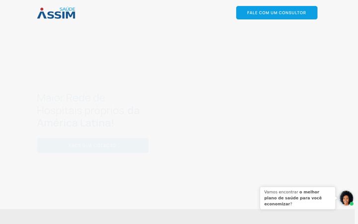 Screenshot of assimonline.com.br
